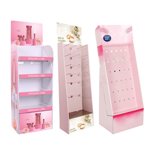 Cửa hàng bán lẻ sản phẩm làm đẹp trang điểm giá điểm bán các tông sóng quảng cáo Son môi hiển thị mỹ phẩm đứng - Product Image 1