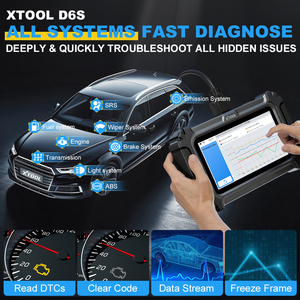 D6S OBD2 Scanner <strong>Code</strong> <strong>Reader</strong> All System Car Diagnostic Tools 30+ Resets FCA Live Data Automotive Diagnostic <strong>Scan</strong> Tools - Product Image 3