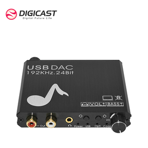 Tarjeta de sonido externa USB a RCA, Cable de 3,5mm, convertidor de audio Digital a analógico de 192Khz - Product Image 2