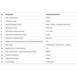 100kn Computers teuerung Elektronische Universal prüfmaschine Computer gesteuerte Biege prüfmaschine - Product Image 5