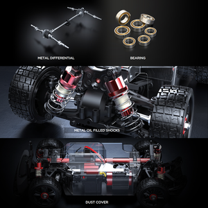 2024 Mjx Hyper Go 14301 RC รถ1/14 4WD off-road รถแข่ง2.4G ควบคุมความเร็วสูงรถสำหรับเด็ก - Product Image 6