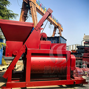 双轴强制操作500L 1000L混凝土搅拌机颗粒分级搅拌混凝土搅拌机 - Product Image 2