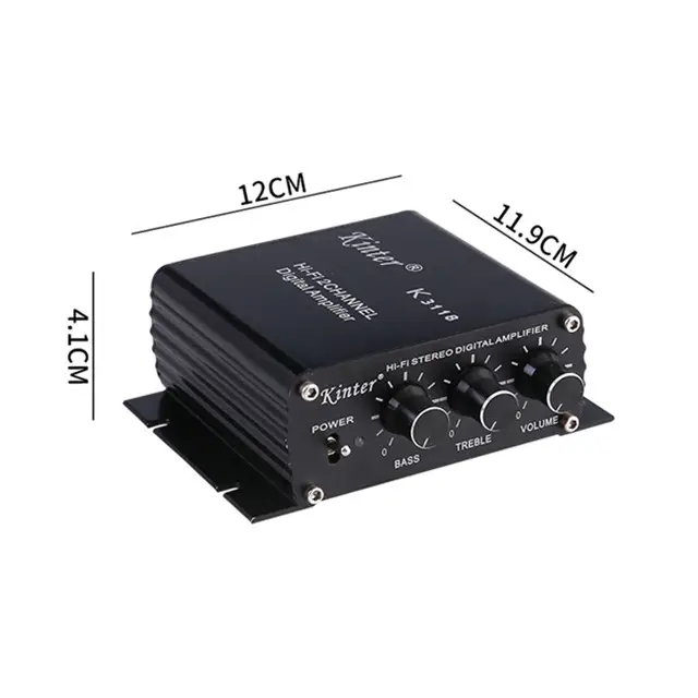 Kinter TPA3118 2chハイファイStereo Big Power Amplifier