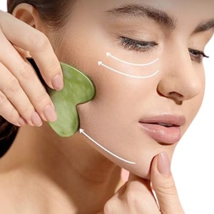 Yüz taş guguaracı için gugukurulu Premium gül kuvars Facemassage aracı yüz gençleştirme yeşim aracı - Product Image 3