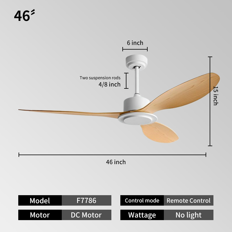 46INCH-White + wood