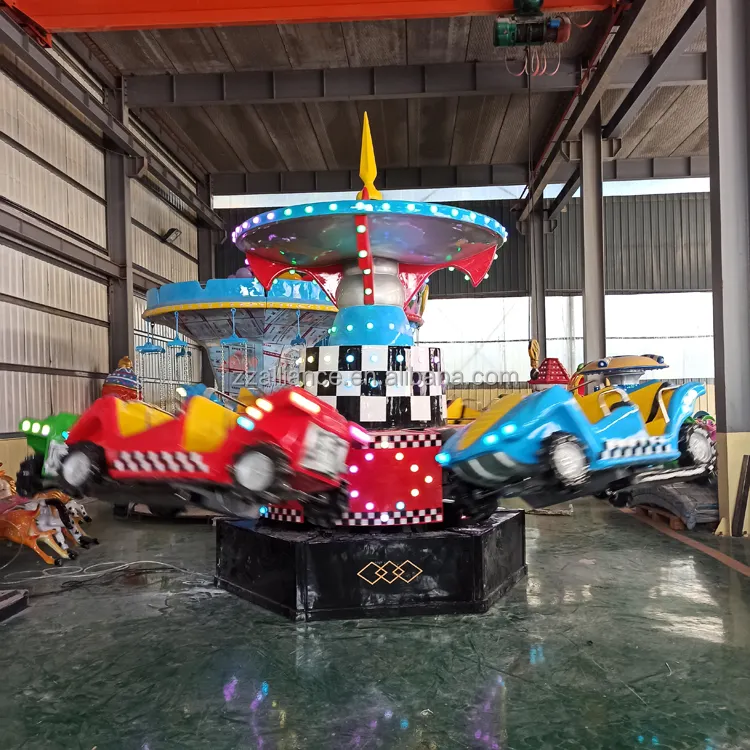 amusement park rides crazy car flying rotating car rides indoor or outdoor children rides