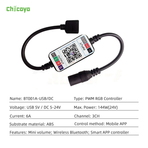 Luce di freno a LED controller modulo flash stroboscopico LED DMX APP controller luci auto - Product Image 4