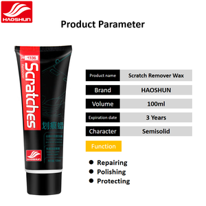 Haoshun 100ml bề mặt xe <span class=keywords><strong>Scratch</strong></span> <span class=keywords><strong>Remover</strong></span> sáp Sáp làm sạch và đánh bóng bảo vệ bao bì nhựa 96 cái/ctn - Product Image 2