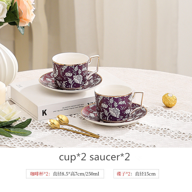 2cup 2จานรอง2ช้อน
