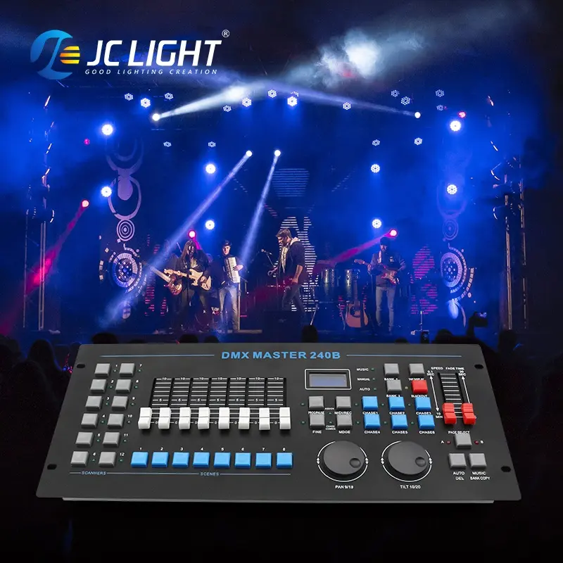 Cina fornitura DJ attrezzatura Disco 16 canali Disco 240 Dmx Console di illuminazione