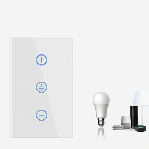 Hot Sales EU UK AU US Standard Wifi Smart Switch Tuya Zigbee Touch Tempered Glass Switch US All House Smart Switch Wifi <strong>Control</strong> - Product Image 2