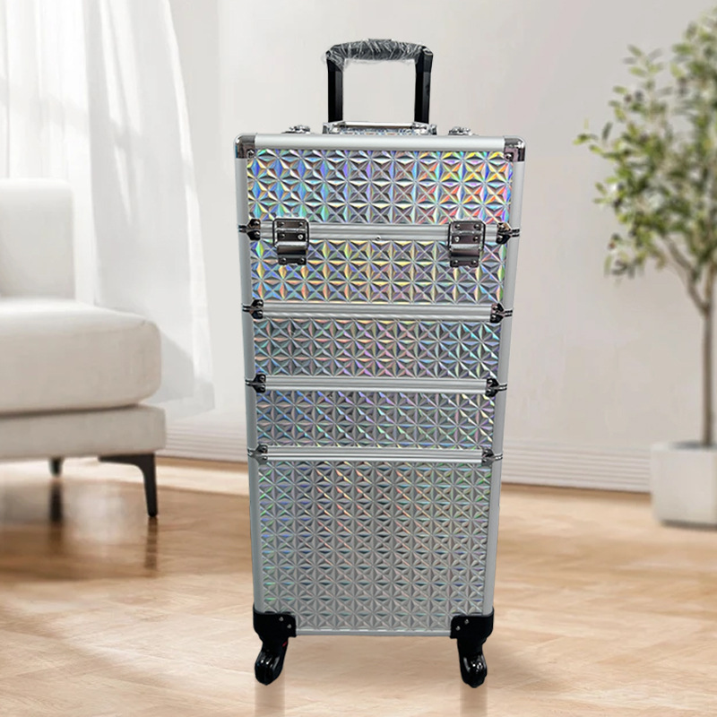 Quatre couches d'argent coloré