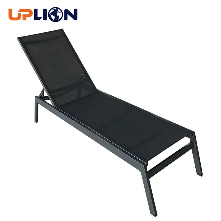 Uplion-tumbona de aluminio para piscina, muebles de exterior, cama solar, Playa