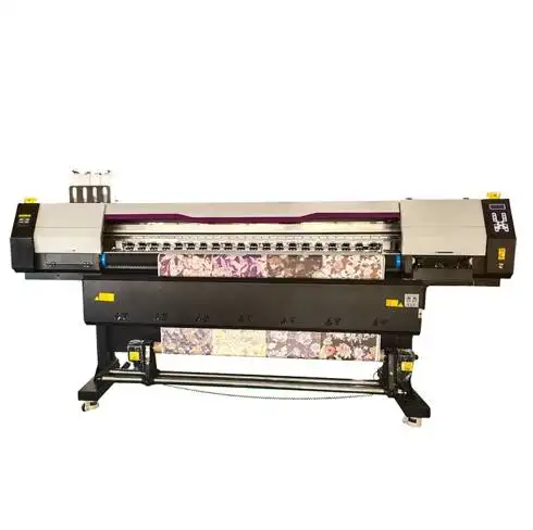 Impressora têxtil de 6 pés, melhor impressora digital plotter 4 cabeças, subolmação para cabeça de 4720, impressora têxtil de subolmação
