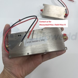 Giảm giá liên hệ với chúng tôi <span class=keywords><strong>RF</strong></span> khuếch đại 20W 43dbm 5725-5850MHz 5.7Ghz 5.8GHz PA hỗ trợ tùy biến chuyên nghiệp không dây <span class=keywords><strong>RF</strong></span> - Product Image 1