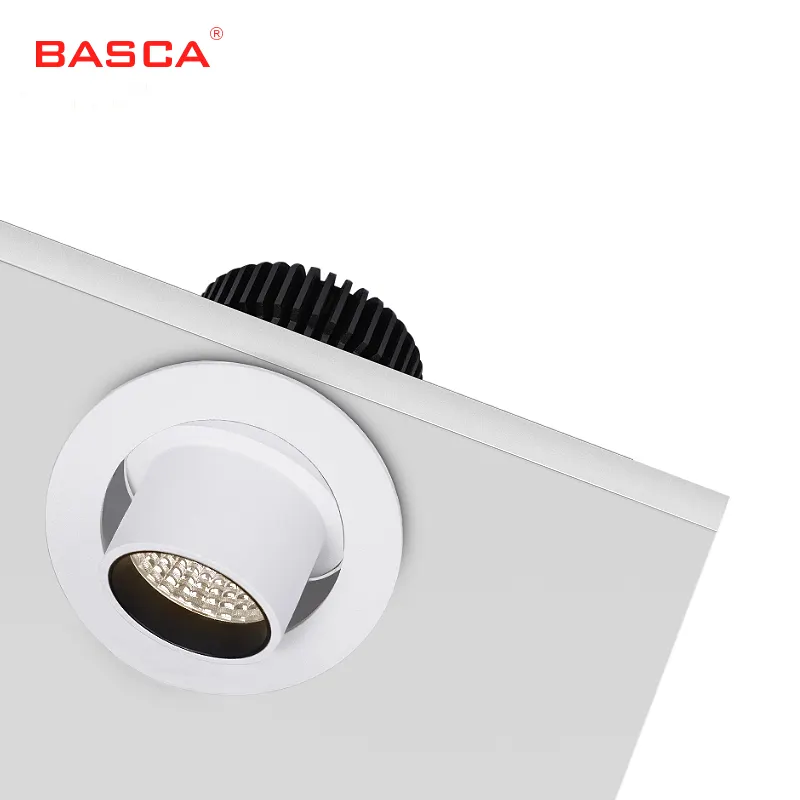 Design moderno dimmerabile anti abbagliamento 13W 15W incasso COB LED faretto per la casa soggiorno lavapavimenti