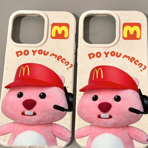 เคสโทรศัพท์ Apple 14Pro, สำหรับ iPhone 13 12Promax 11 7plus ดีไซน์ผิวนอก8Plus-Wheat ลายการ์ตูนที่จับโทรศัพท์วัสดุ TPU - Product Image 4