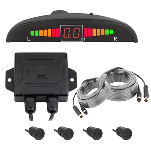 Pantalla LED de Color personalizada DC 12-32V Radar para evitar colisiones Sensor de marcha atrás Kit de Sensor de aparcamiento de coche para coche RV - Product Image 2