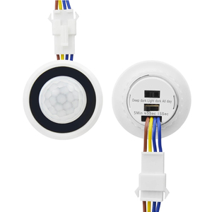 HoneyFly-Interruptor de Sensor de movimiento, dispositivo de encendido/apagado automático de luz infrarroja, ajustable, 40W, 100-240V, 3-6M