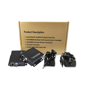 ราคาโรงงานระบบกล้องวงจรปิด EOC อีเธอร์เน็ตมากกว่า Coax Converter Ethernet LAN Extender IP ผ่านสายโคแอกเซียล - Product Image 3