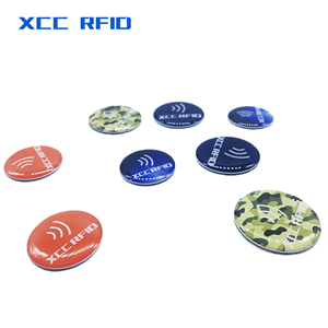 Özel baskılı NTAG 213/215/216 RFID NFC PVC kart su geçirmez silikon PET/epoksi otel anahtar ve cep telefonu sosyal medya payı etiketleri - Product Image 4