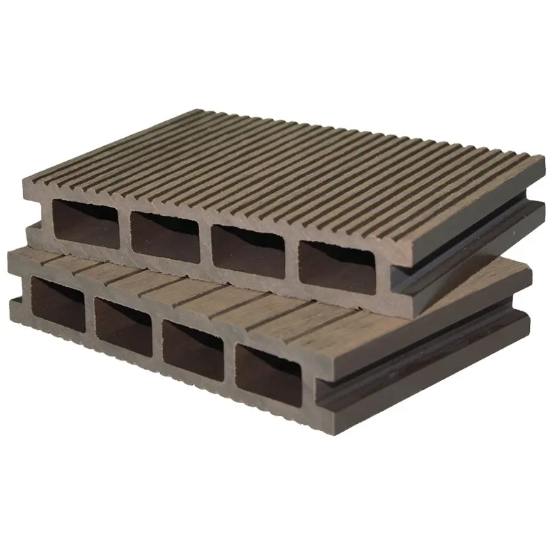 WPC legno plastica decking piastrelle legno sintetico impermeabile resistente al fuoco pannello composito wpc pavimento