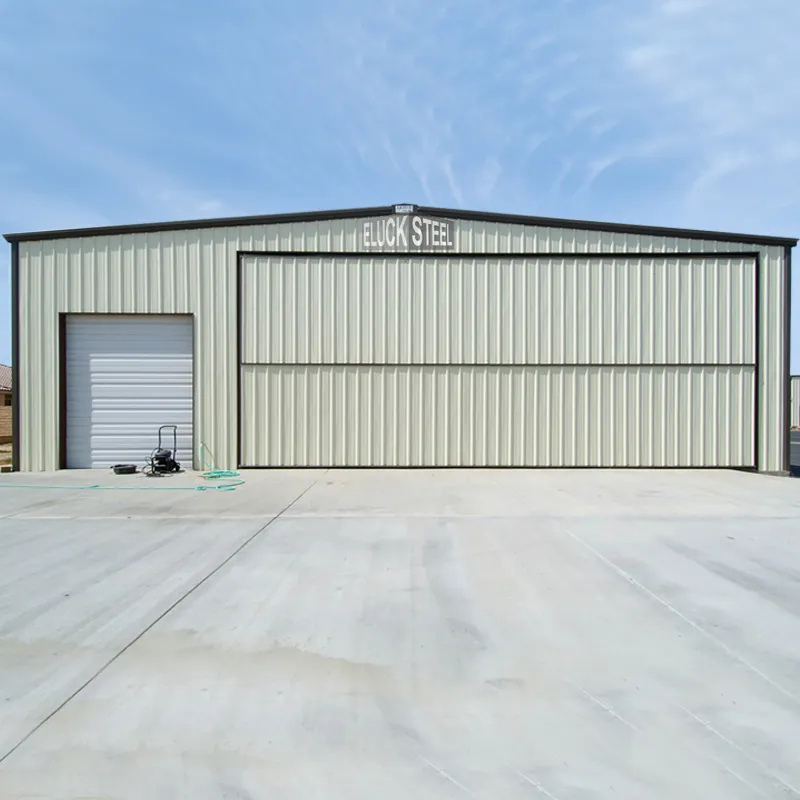 Bâtiment en acier préfabriqué hangar industriel à faible coût conçoit des avions mobiles entrepôt préfabriqué en acier/hangar/atelier/hangar