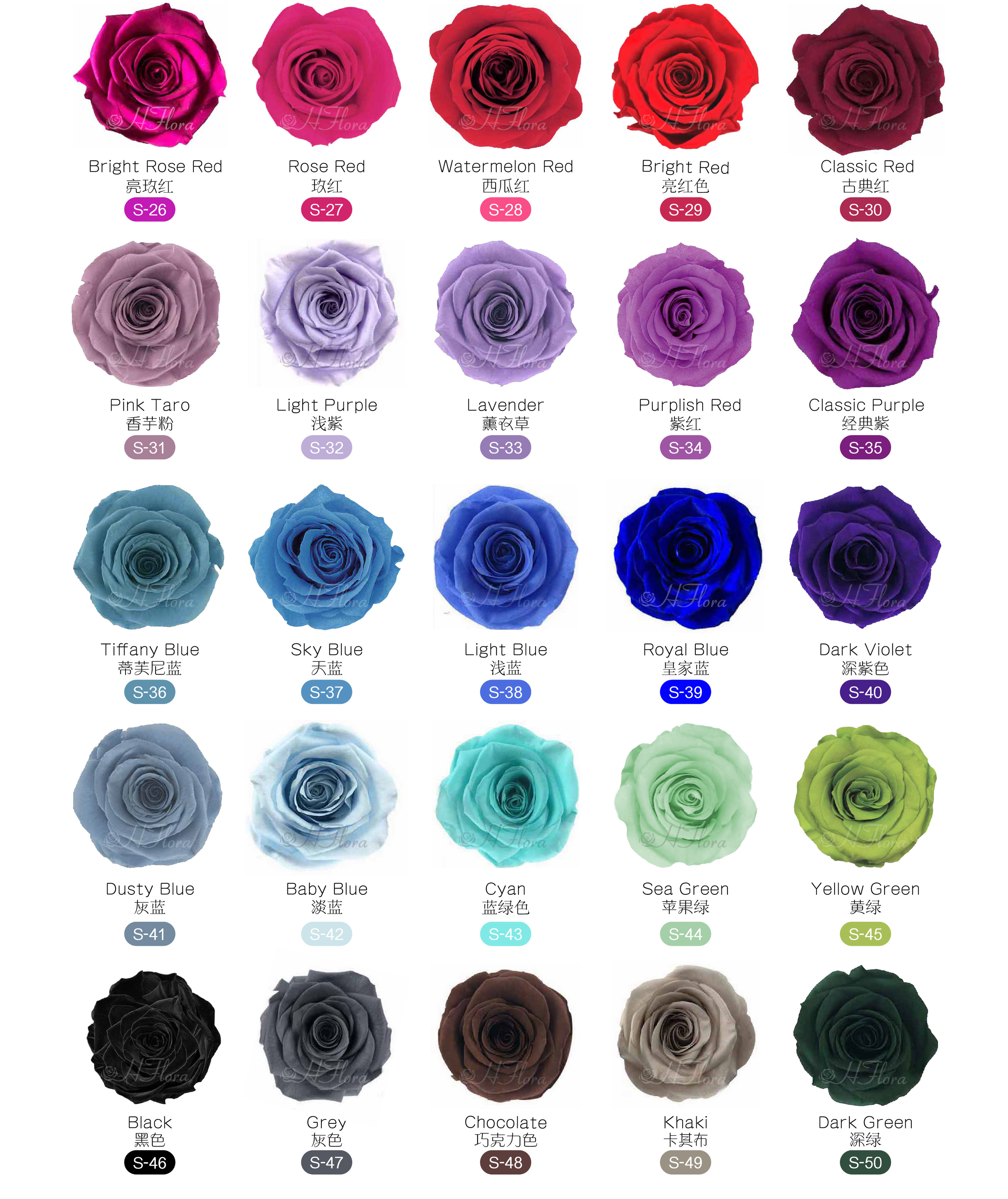 Color chart