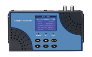 CATV DVB-T Modulator DVB-C ISDB-T <strong>MPEG4</strong> HD AV Signal Headend Encoder Digital Modulator