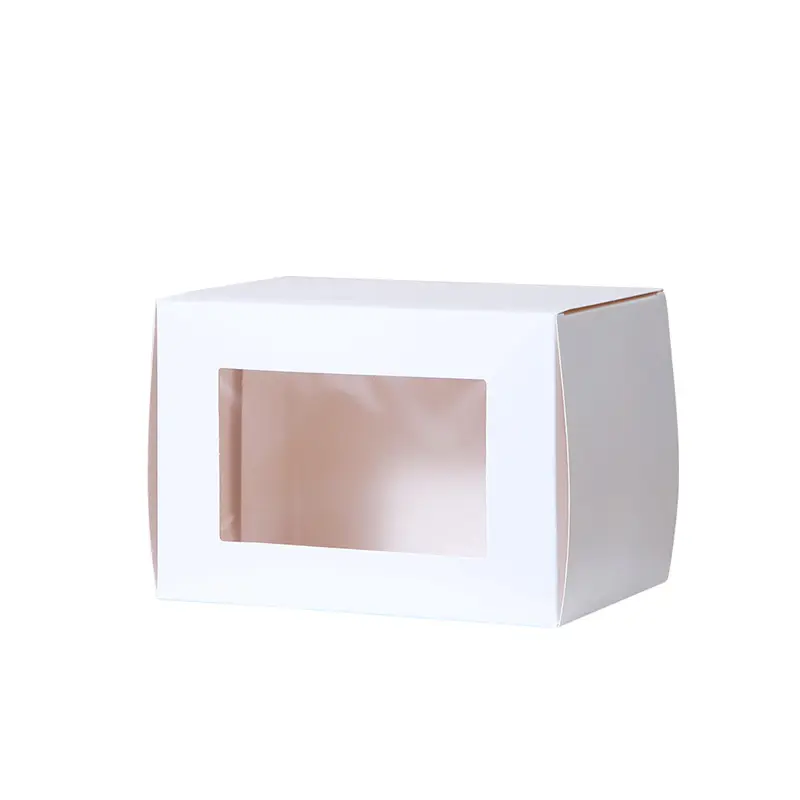 Transparente Tiramisu Caixas Mousse Cake Box Casamento Birthday Party Cupcake Box para Baking Bolo Sobremesa Embalagem
