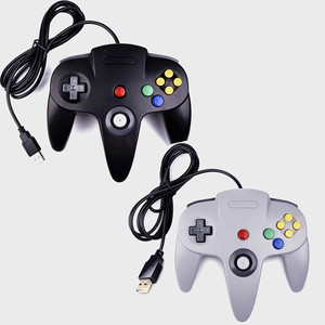 Wired for N64 Gamepad Joypad Gaming Joystick for N64 <strong>Mac</strong> Gamepads PC Game <strong>Controller</strong> - Product Image 2