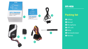 Rastreador GPS con detección de inicio ACC Función de corte de aceite Plataforma de alta velocidad Aplicación Android IOS para rastreador GPS de motocicleta de coche - Product Image 4