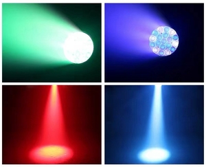 ลำแสงสำหรับล้างและเคลื่อนย้ายได้สำหรับเวที19*15 RGBW 4-in-1 19ชิ้นซูม15W ไฟ LED ชนิดฉาย - Product Image 4