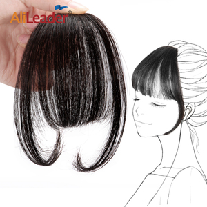 Alileader กิ๊บติดผมขนาดเล็กแบบแฮนด์เมดผมต่อผมแบบมีคลิปหนีบผมตรงขมับของมนุษย์จริงทำด้วยมือขนาดเล็ก - Product Image 2
