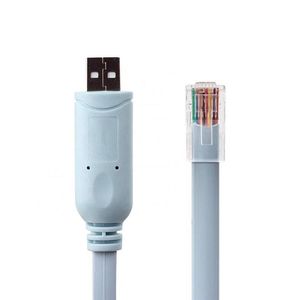 Endüstriyel USB Rs232 Rs485 RS422 To Rj45 dönüştürücü konsolu Usb Rj45 konsol kablosu anahtarı Swb sunucu yönlendirici - Product Image 2