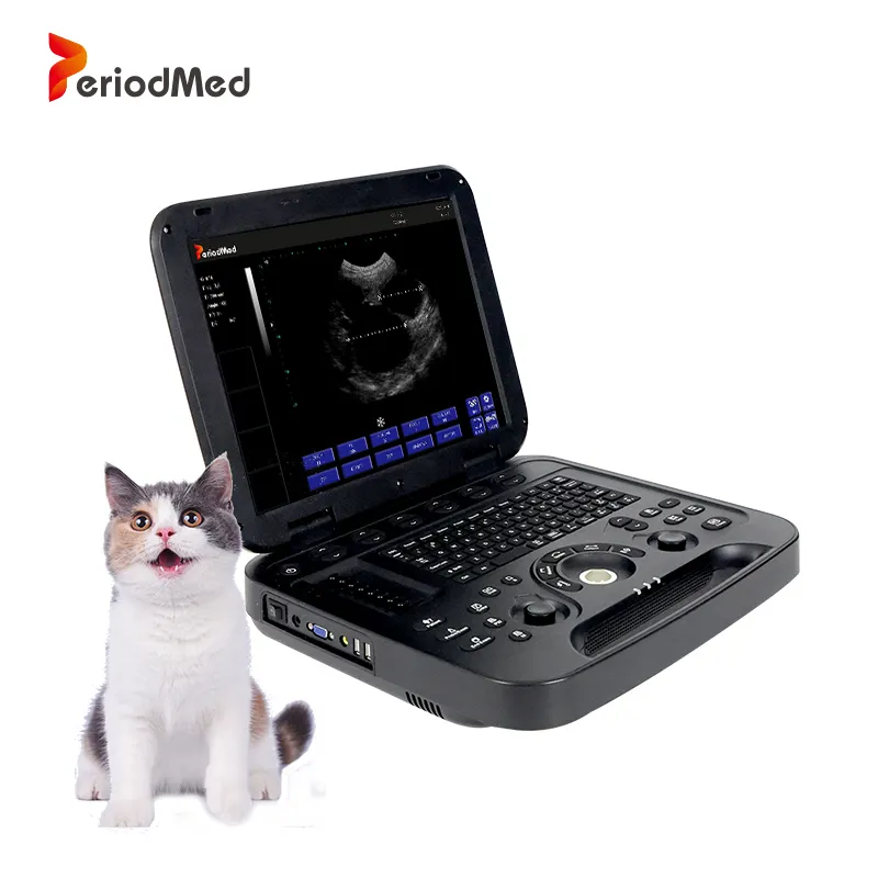 Periodmed PET Venta caliente veterinario portátil ultrasonido veterinario máquina de ultrasonido