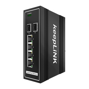 2 100M SFP mit 4 10/100M Industrial Ethernet Switch Netzwerk-Switch-Sicherheit - Product Image 1