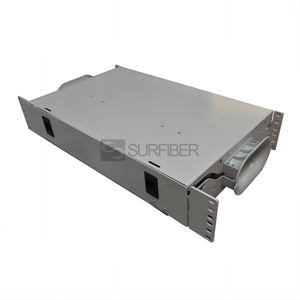 FTTH ODF 1U Fiber Optic Distribution Frame <strong>Patch</strong> <strong>Panel</strong> 19 21 Inch for Support 8 Splice Trays - Product Image 4