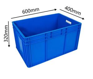 Durable PP Large Volume Plastic Turnover Box Heavy Duty <strong>Logistics</strong> Crate Transport <strong>Container</strong> - Product Image 2