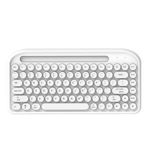 Mini teclado Bluetooth externo OEM modelo privado de fábrica, teclado Bluetooth colorido portátil, teclado Bluetooth de colores mezclados