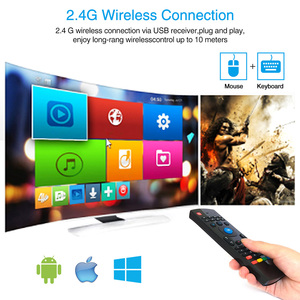 Universal-fernbedienung 2.4Ghz Wireless Mini Keyboard Airmouse mit Infrared lernen funktion für smart TV, IPTV,Projector,TV box - Product Image 3