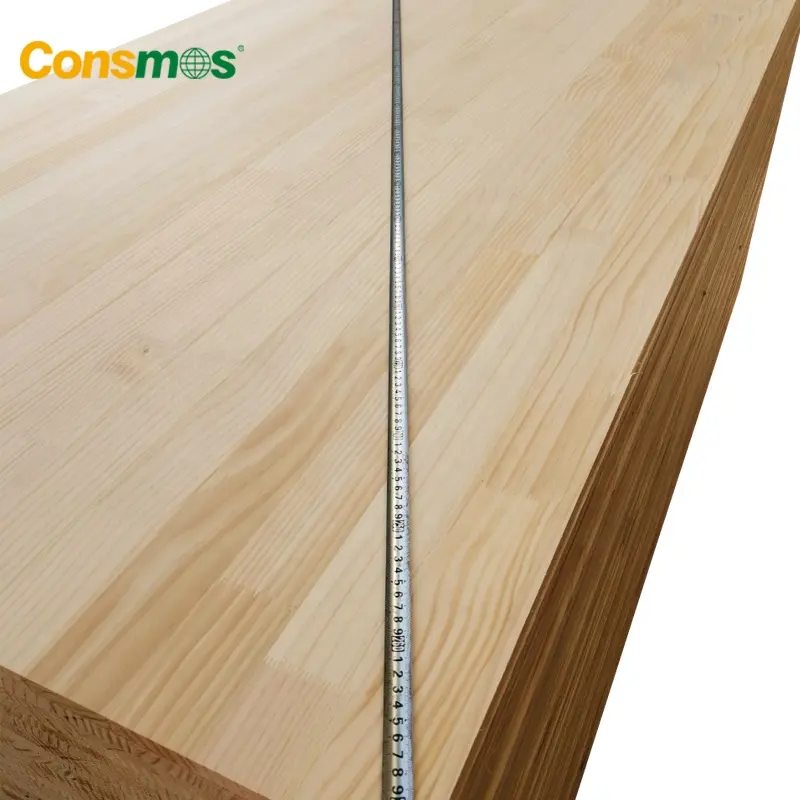 Panneau stratifié de Joint de doigt de pin de Radiata de 1220x2440mm 12mm pour meubles