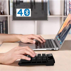 2.4G interfaccia USB Wireless digitale numerico tastiera numerico BT5.1 Mini numero tastiera per ufficio Desktop Tablets-K3 Laptop