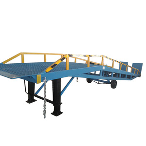 Mobile Gantry Forklift Hydraulic <strong>Unloading</strong> Bridge <strong>Loading</strong> up <strong>and</strong> Down Cargo Ramp <strong>Container</strong> <strong>Loading</strong> <strong>and</strong> <strong>Unloading</strong> Platform - Product Image 4