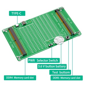 Laptop DDR4/5 Speicher-Testkarte, SO DDR4/DDR5 Diagnosekarte, Schaltung-Testwerkzeug für Laptop DDR4/5 Speicher Stick