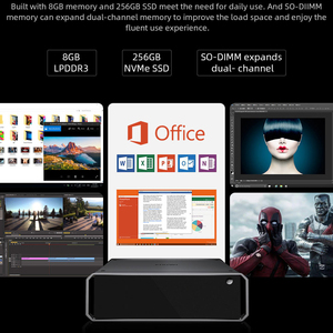 2020 New CHUWI CoreBox X Mini PC Gaming PC 4K Intel Core i7 8GB RAM 256GB ROM 2L OS Windows 10 / Linux 2.4G/5G Computers PC - Product Image 5