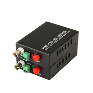 Rj45 To <strong>Bnc</strong> Video Converter 1 Pair Single Mode 1 Channel Return Data Video To Ethernet Converter - Product Image 1