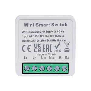 Bingoelec Tuya 16A Monitor de potencia MINI Wifi interruptor inteligente aplicación remota Control de voz interruptor inalámbrico - Product Image 1