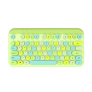 Custom Colors Retro Typewriter Round Key Wireless BT <strong>Keyboard</strong> 77 Keys Macaron Portable <strong>Keyboards</strong> for PC Laptop Win/<strong>iOS</strong>/Android - Product Image 2