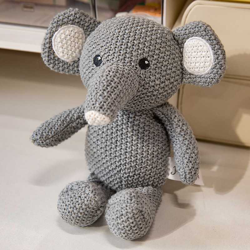 Elefante gris colgante (25 cm)